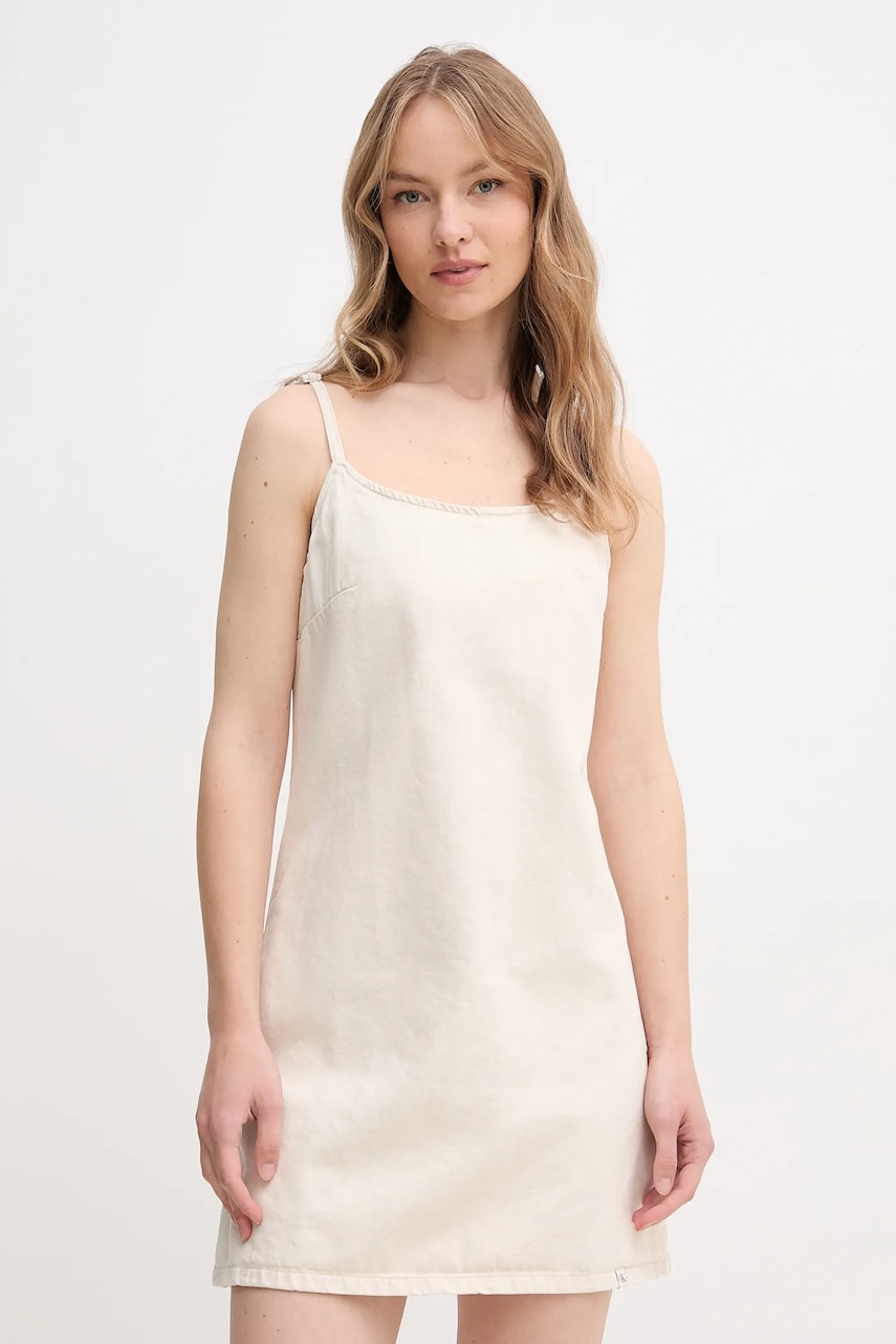 Calvin Klein Jeans rochie din amestec de in