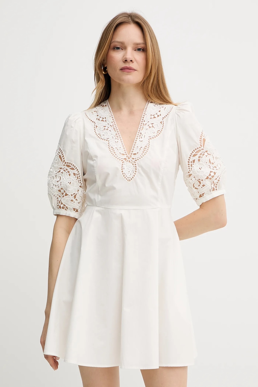 Twinset rochie din bumbac