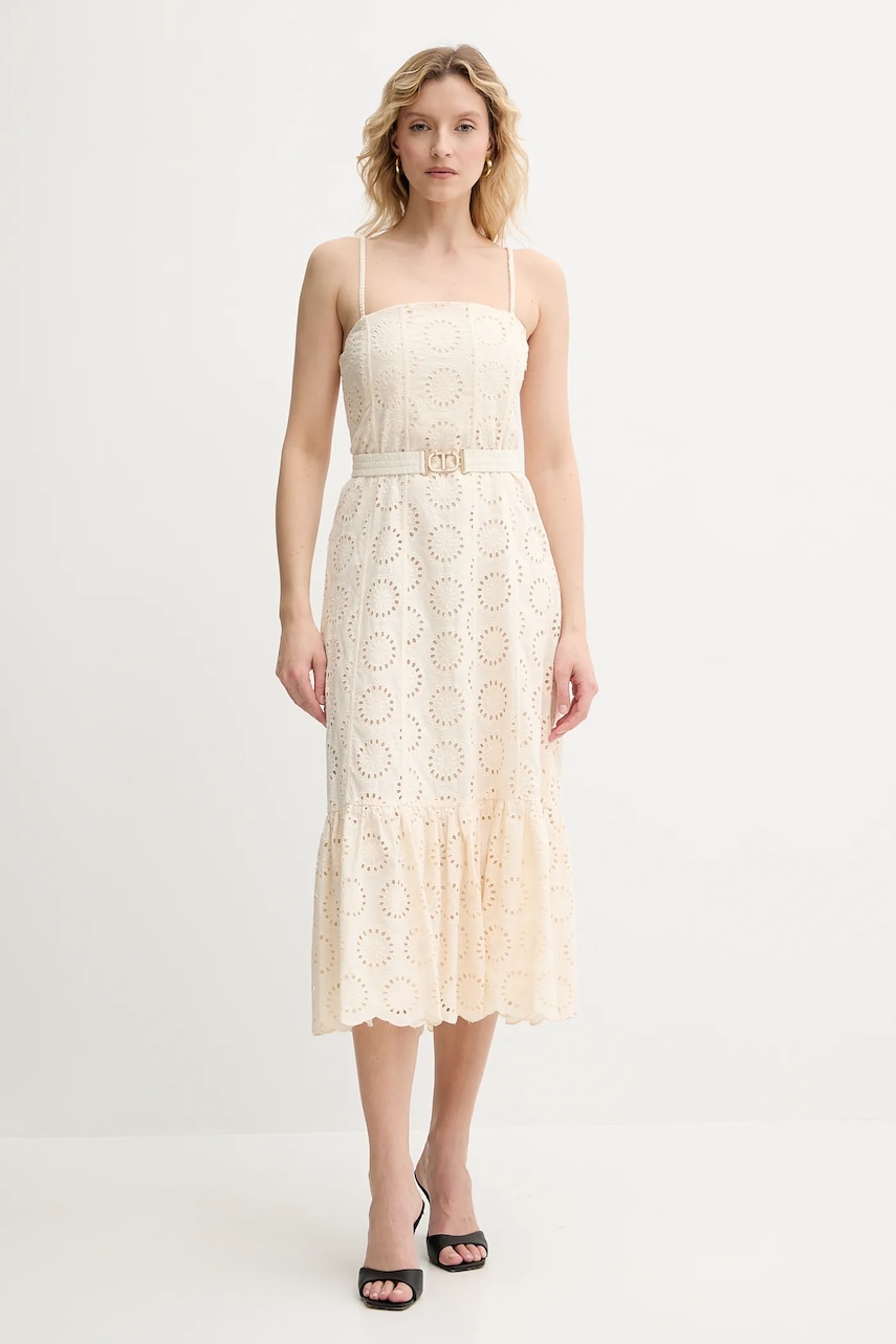 Twinset rochie din bumbac