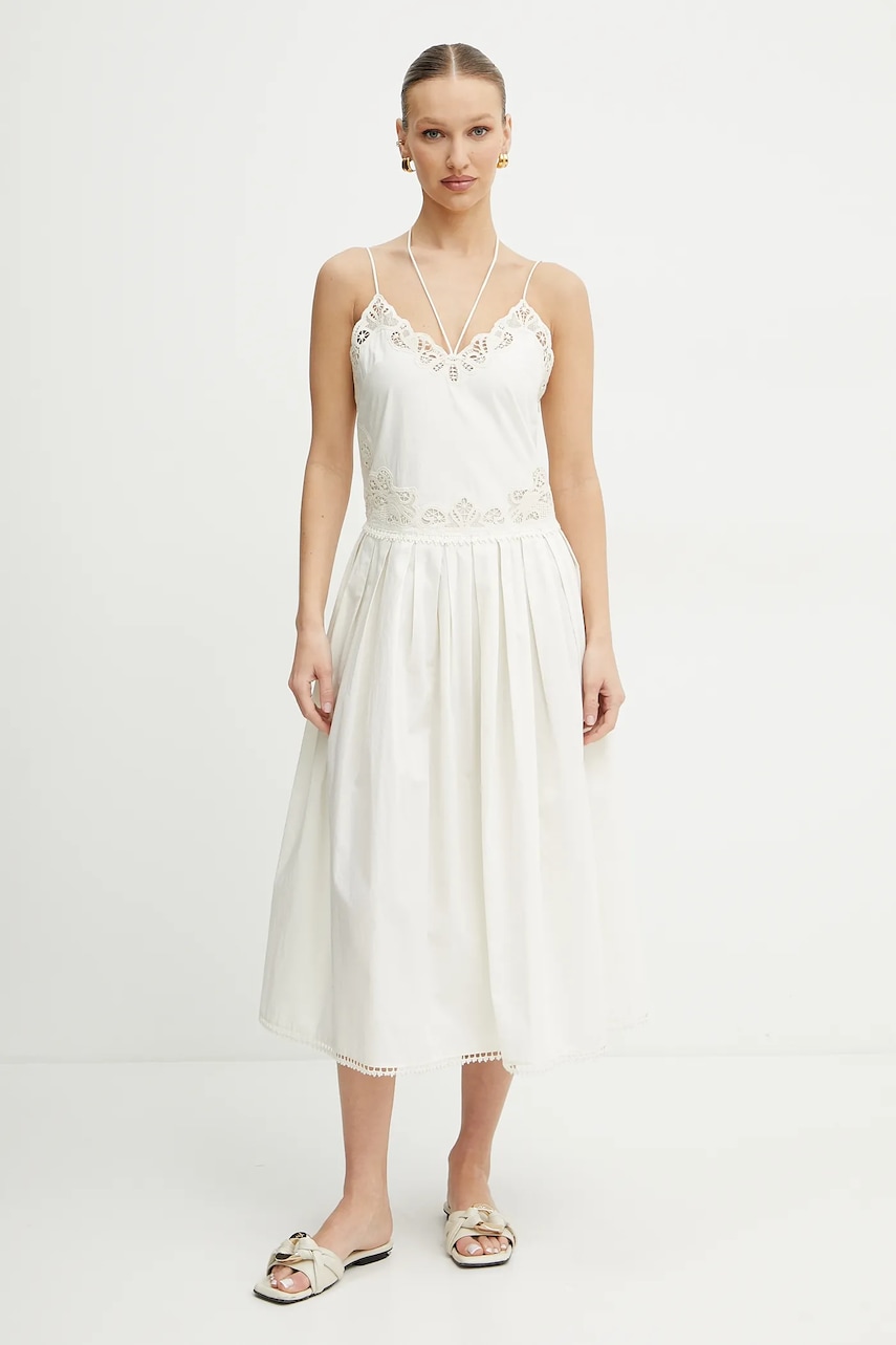 Twinset rochie din bumbac