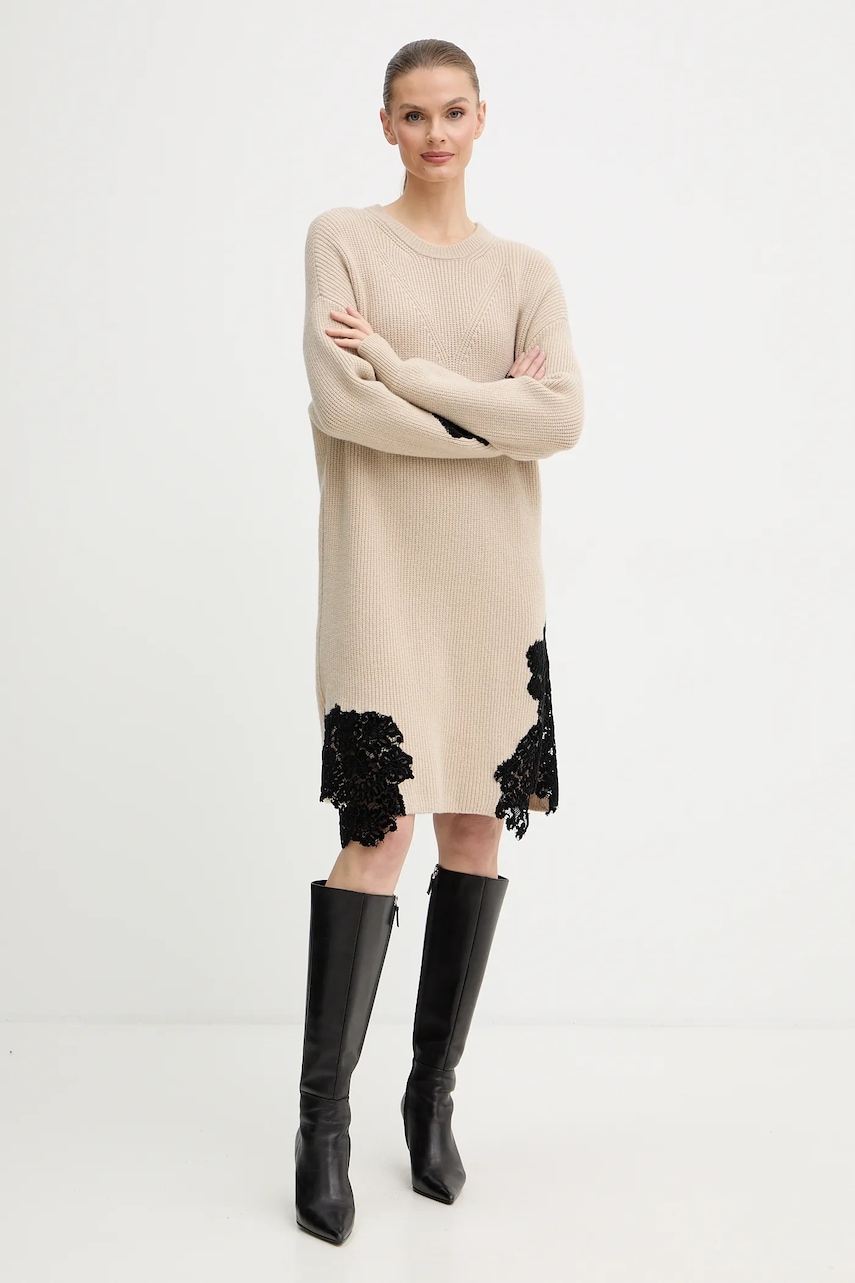 Pinko rochie cu lână