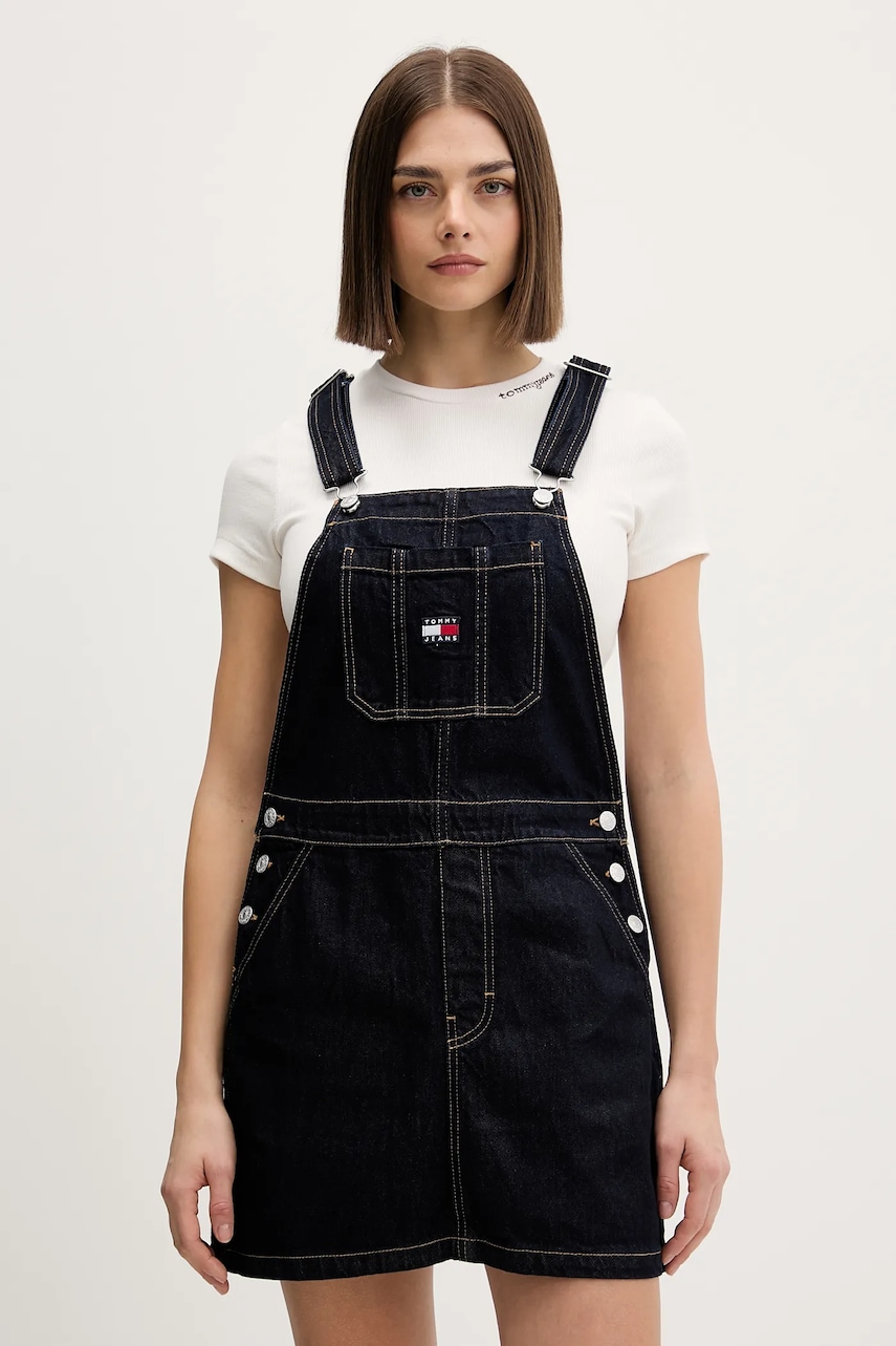Tommy Jeans rochie din bumbac