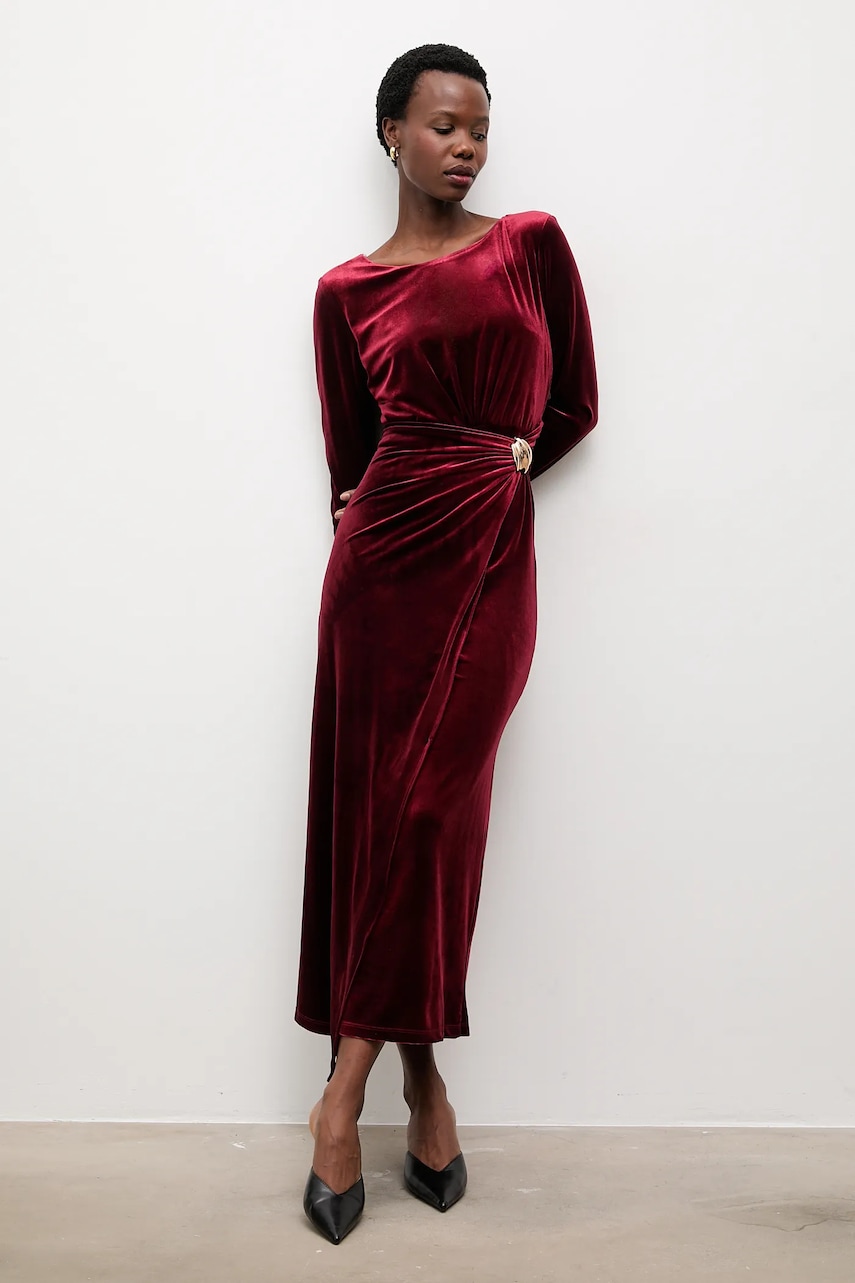 Answear.LAB rochie de catifea