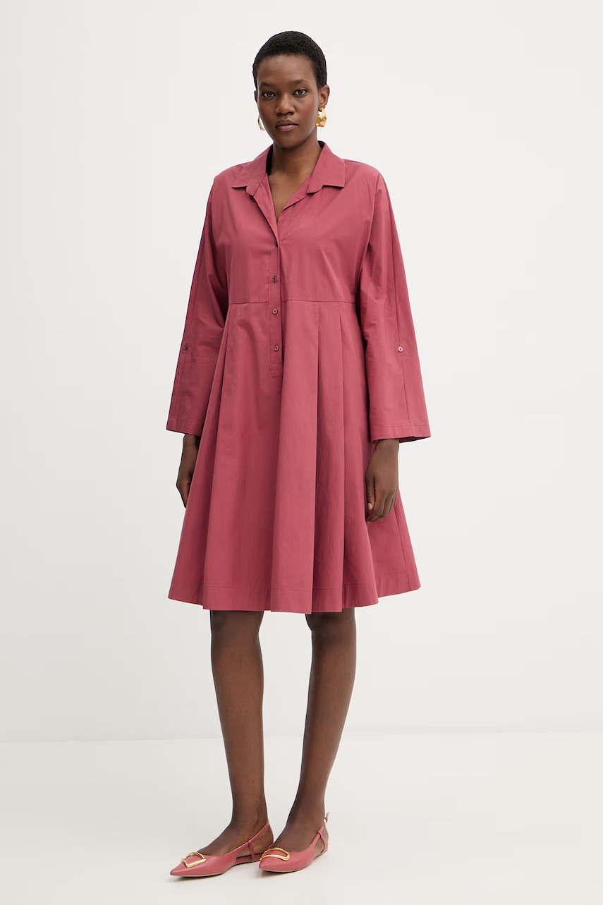 Weekend Max Mara rochie din bumbac SEGGIO