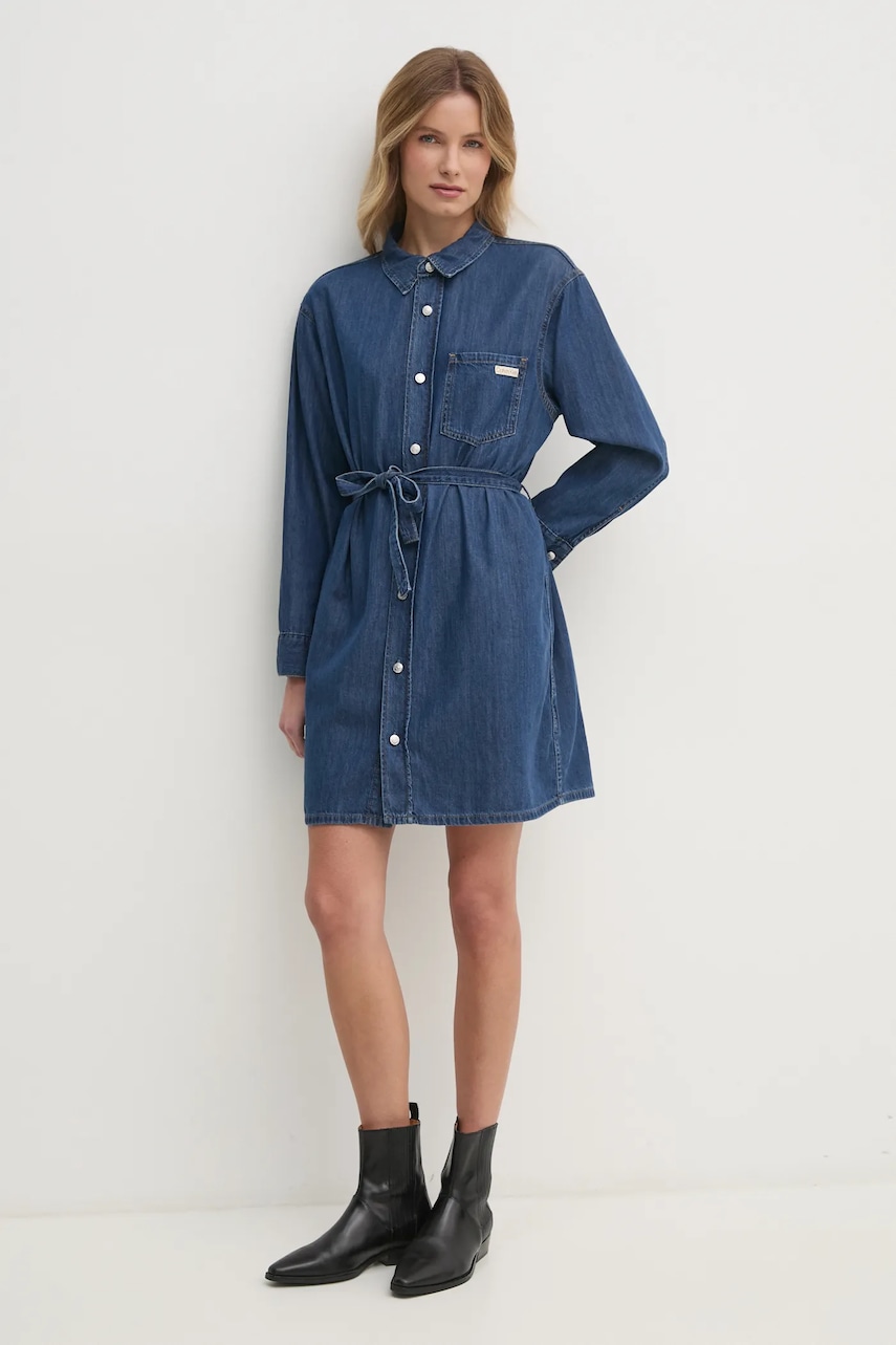 Calvin Klein Jeans rochie din denim