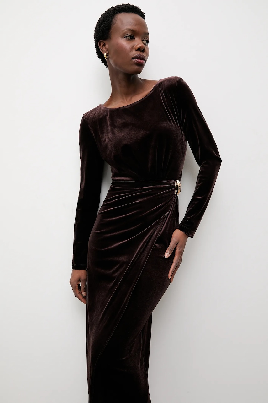 Answear.LAB rochie de catifea