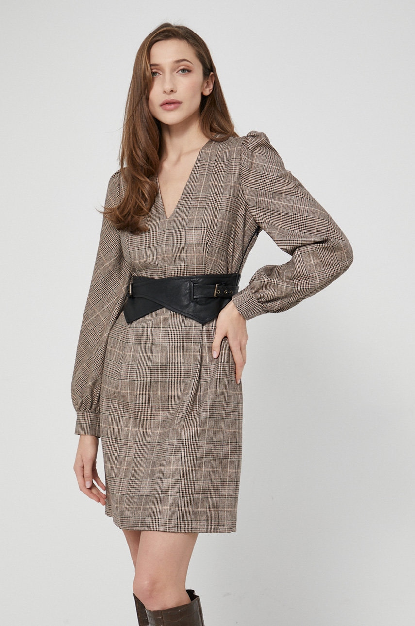 Twinset Rochie din amestec de lână