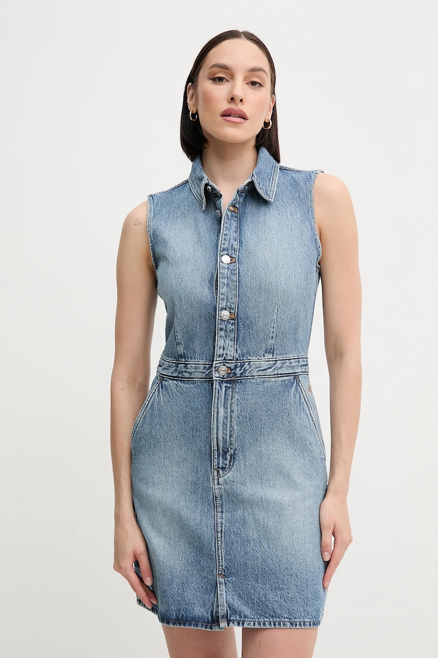Calvin Klein Jeans rochie din denim