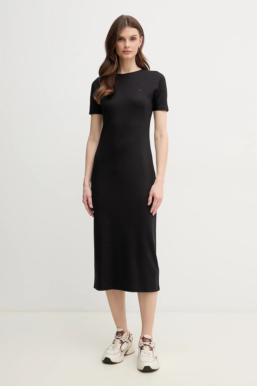 Calvin Klein rochie din bumbac