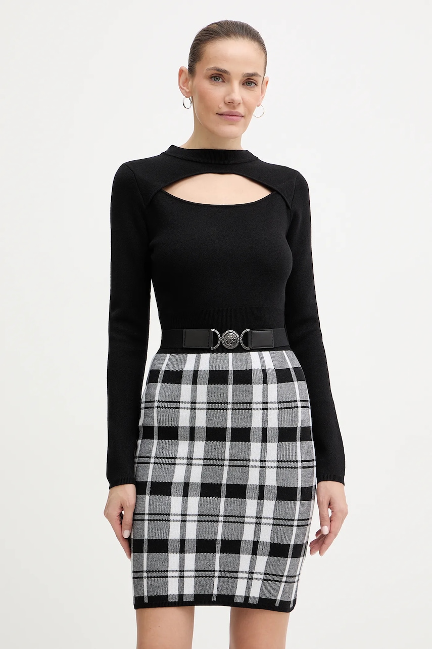 Guess rochie din amestec de lana CORALINE