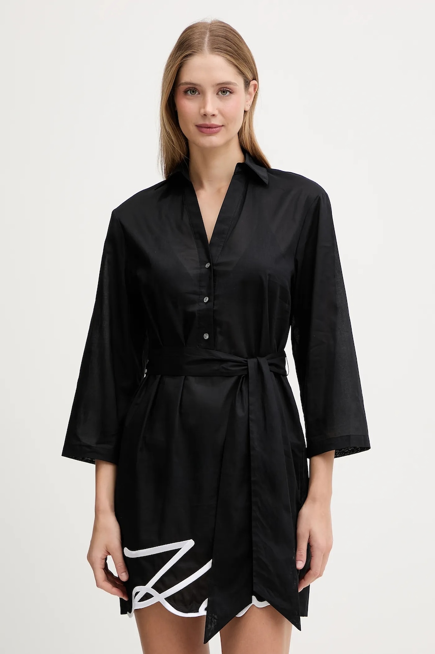 Karl Lagerfeld rochie din bumbac