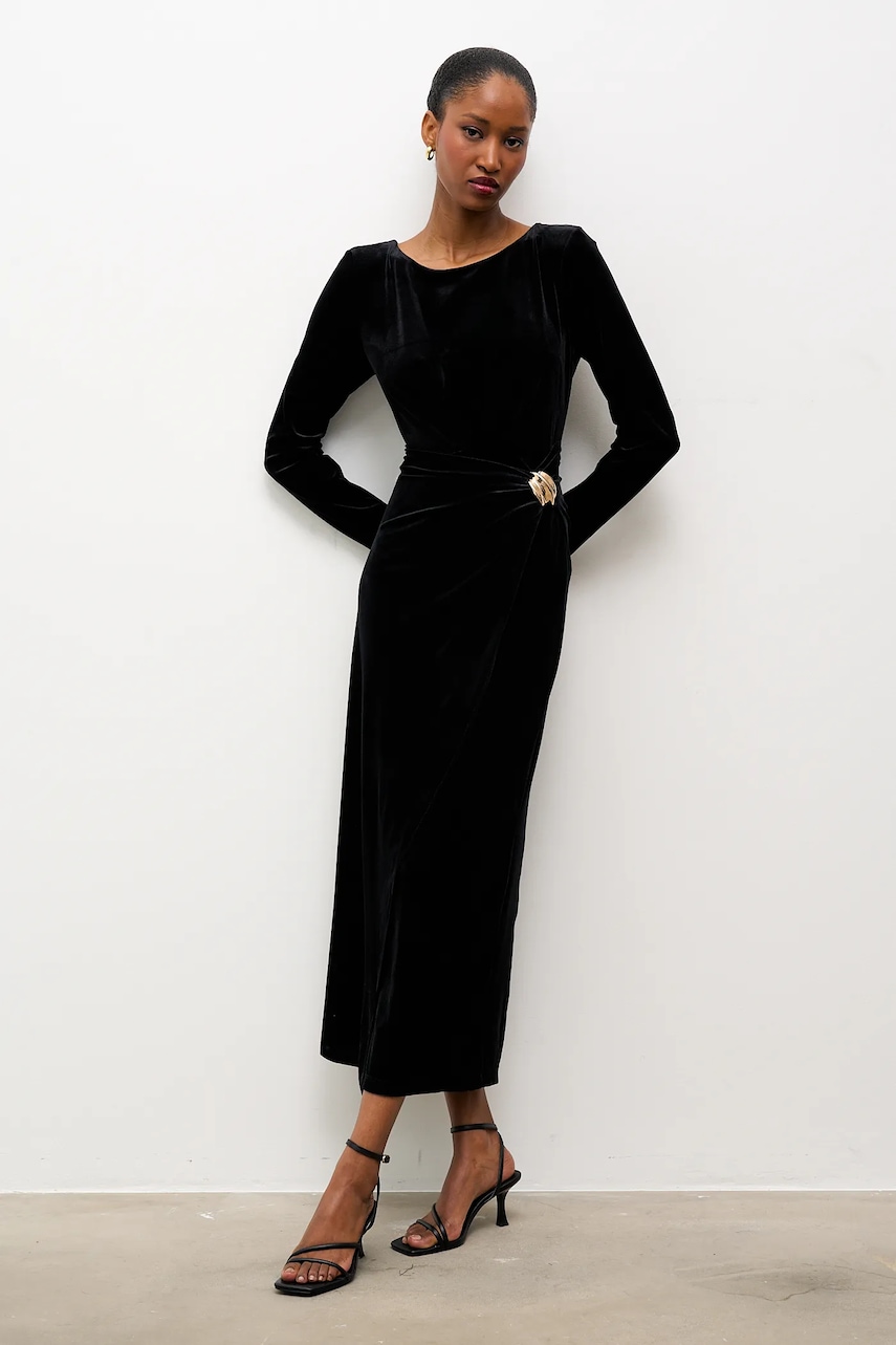 Answear.LAB rochie de catifea