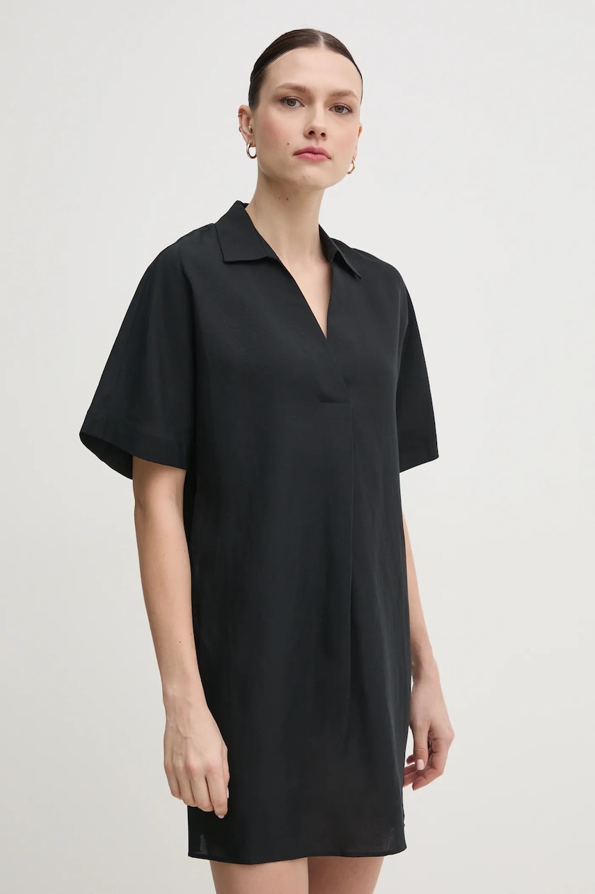 Calvin Klein rochie din amestec de in