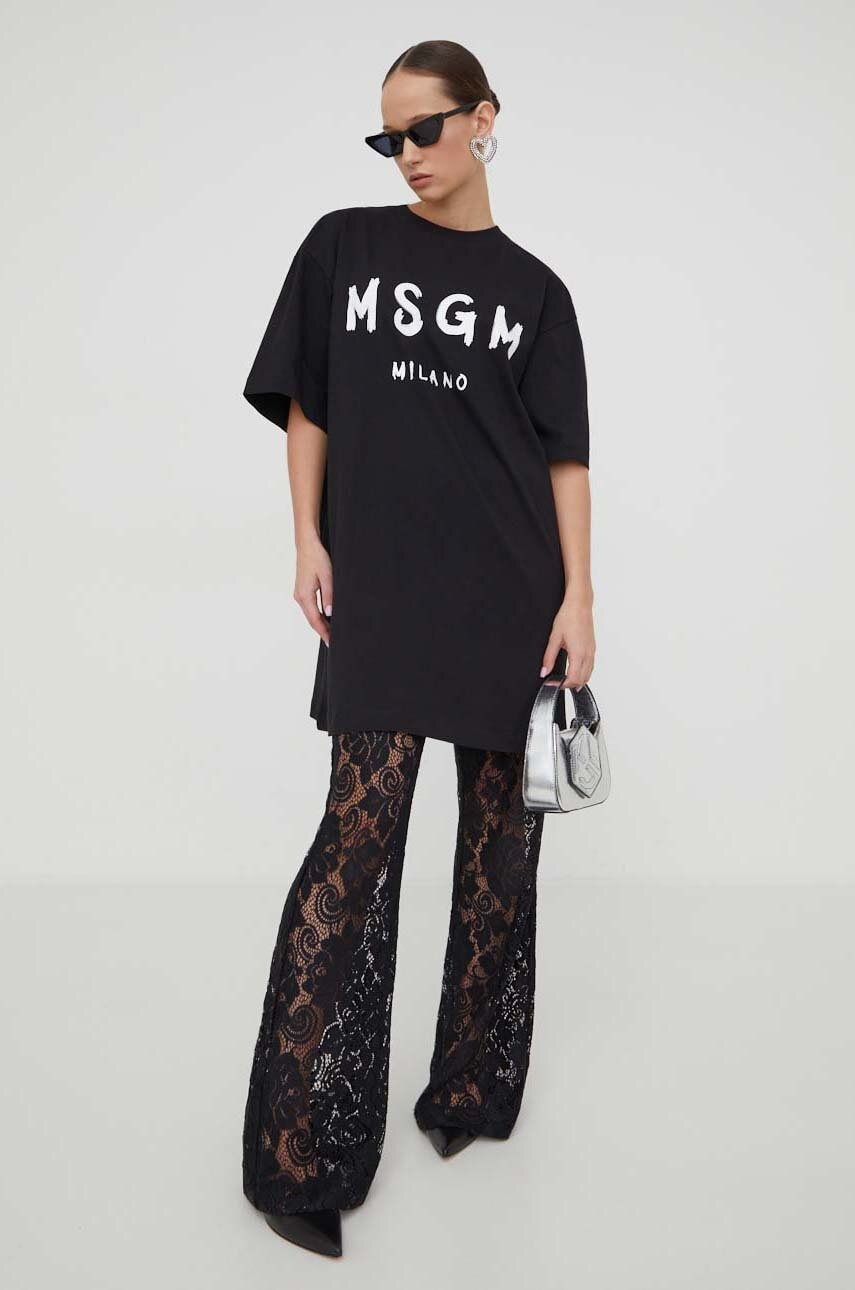 MSGM rochie din bumbac