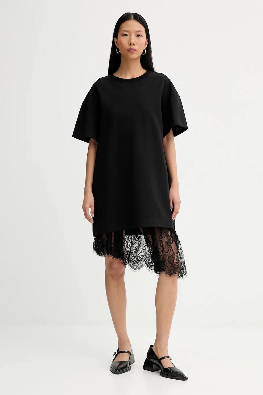 MUNTHE rochie din bumbac ROSIE