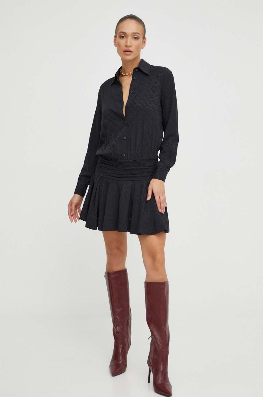 Pinko rochie din amestec de matase