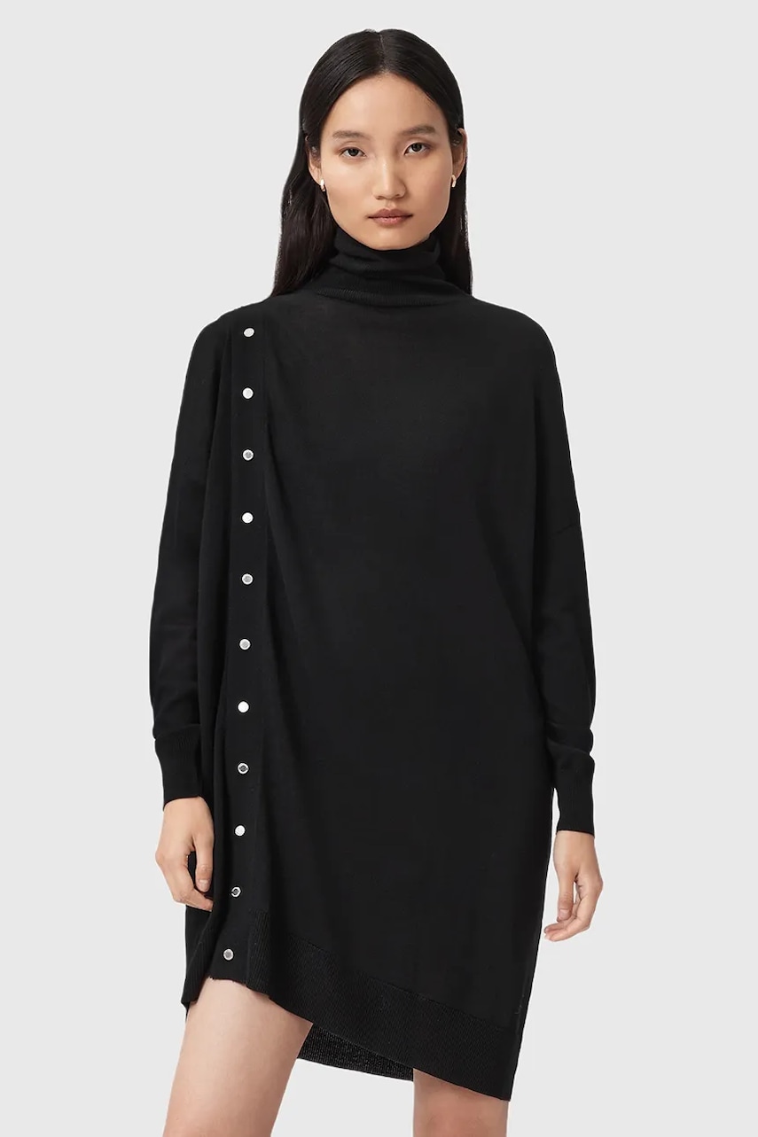 AllSaints rochie din lână UMI