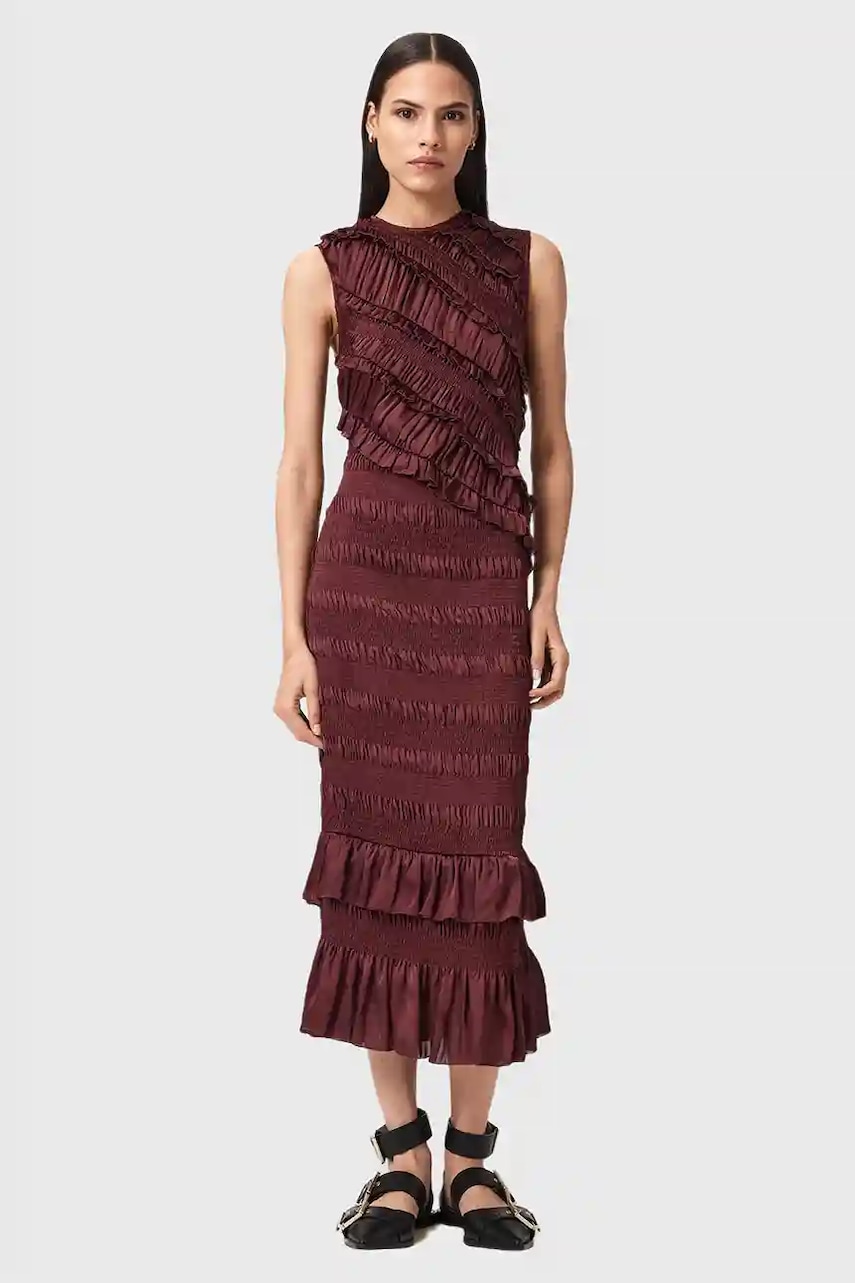 AllSaints rochie NYLA