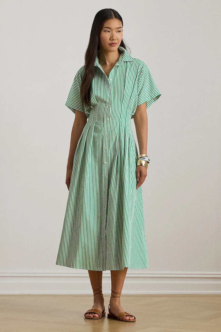 Lauren Ralph Lauren rochie din bumbac