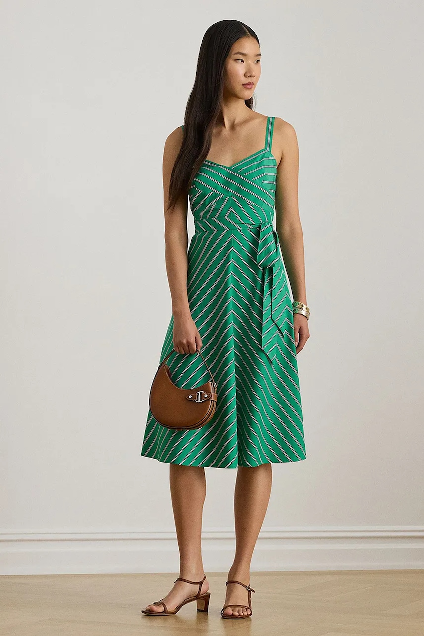 Lauren Ralph Lauren rochie din bumbac