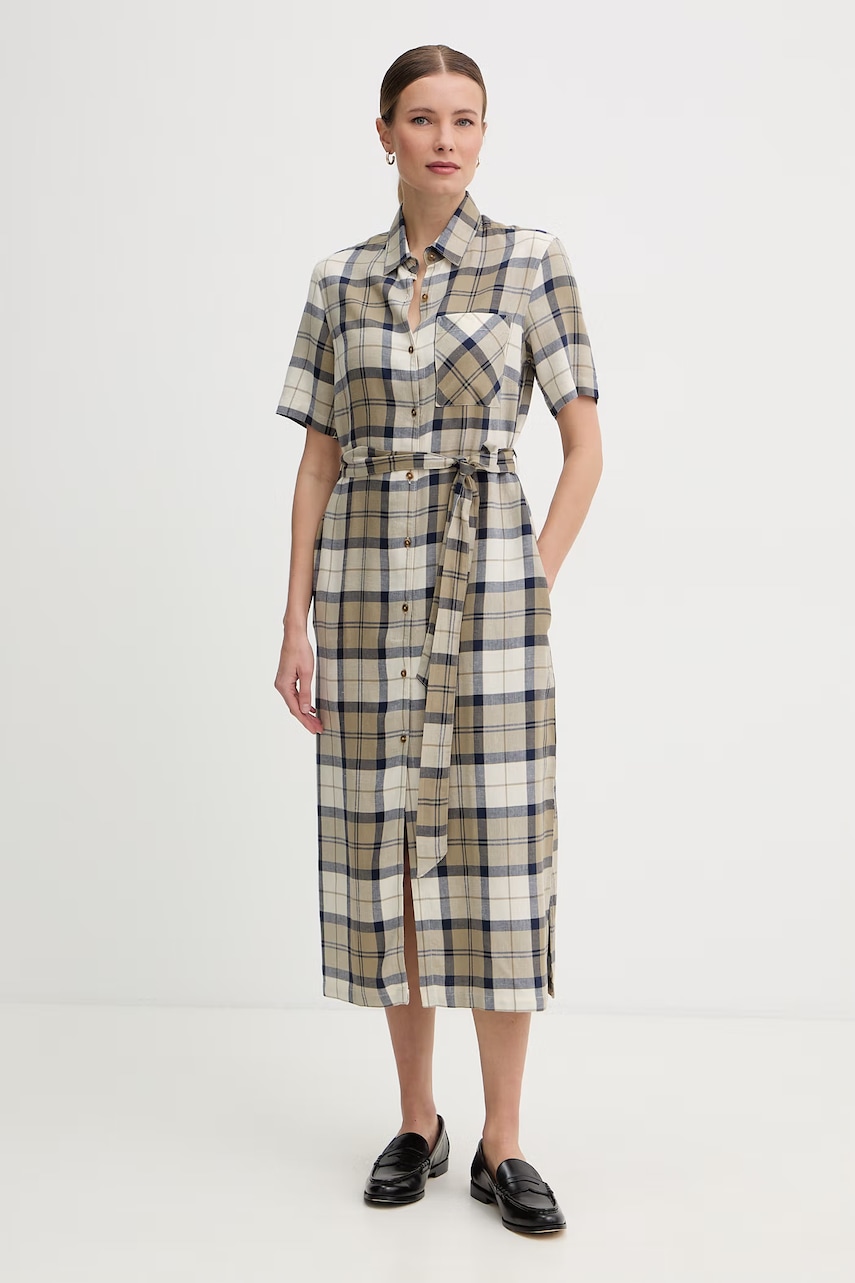 Barbour rochie cu adaos de in Fern