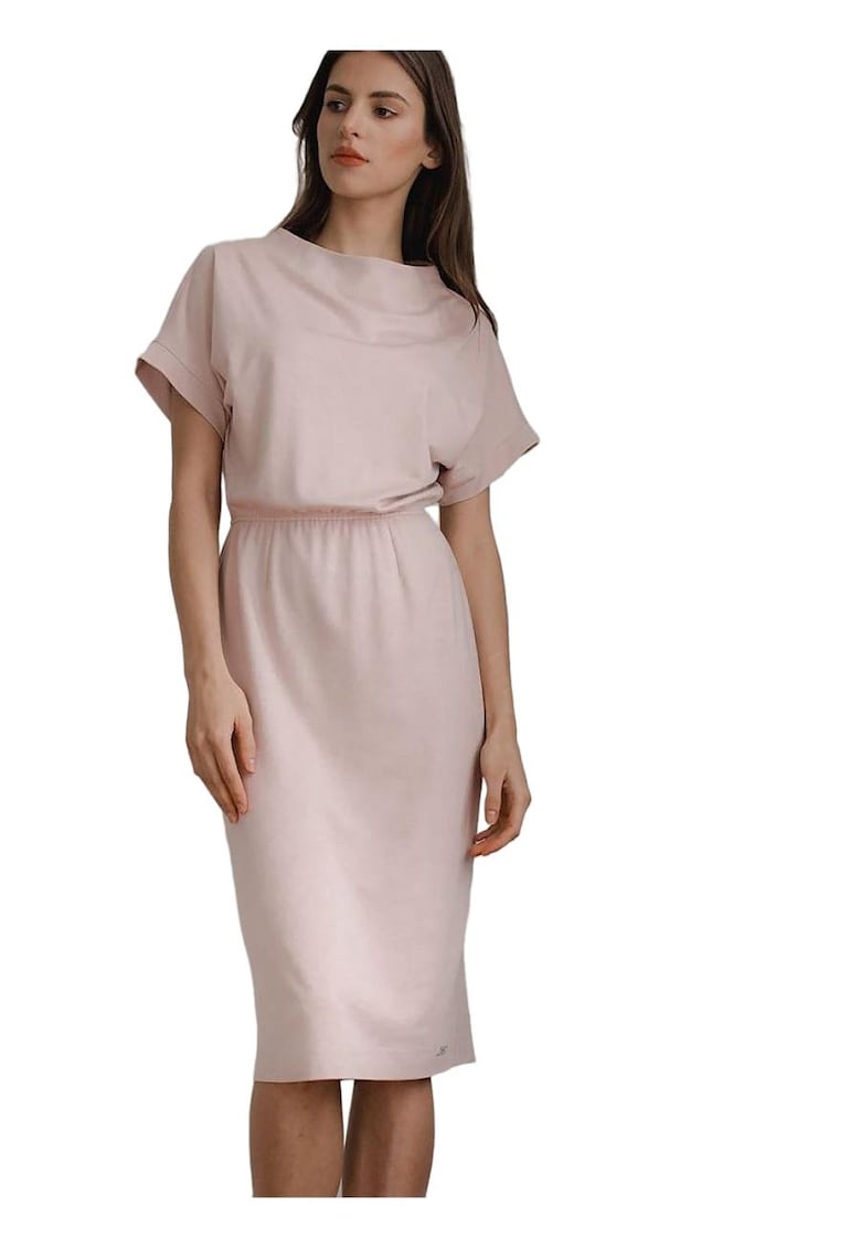 Rochie 590219 - Viscoza/Poliester - Roz