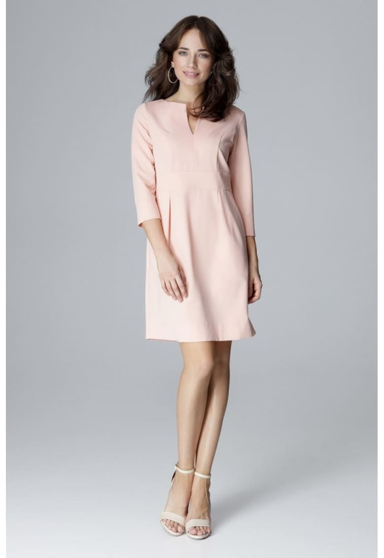 Rochie Regis roz - Roz