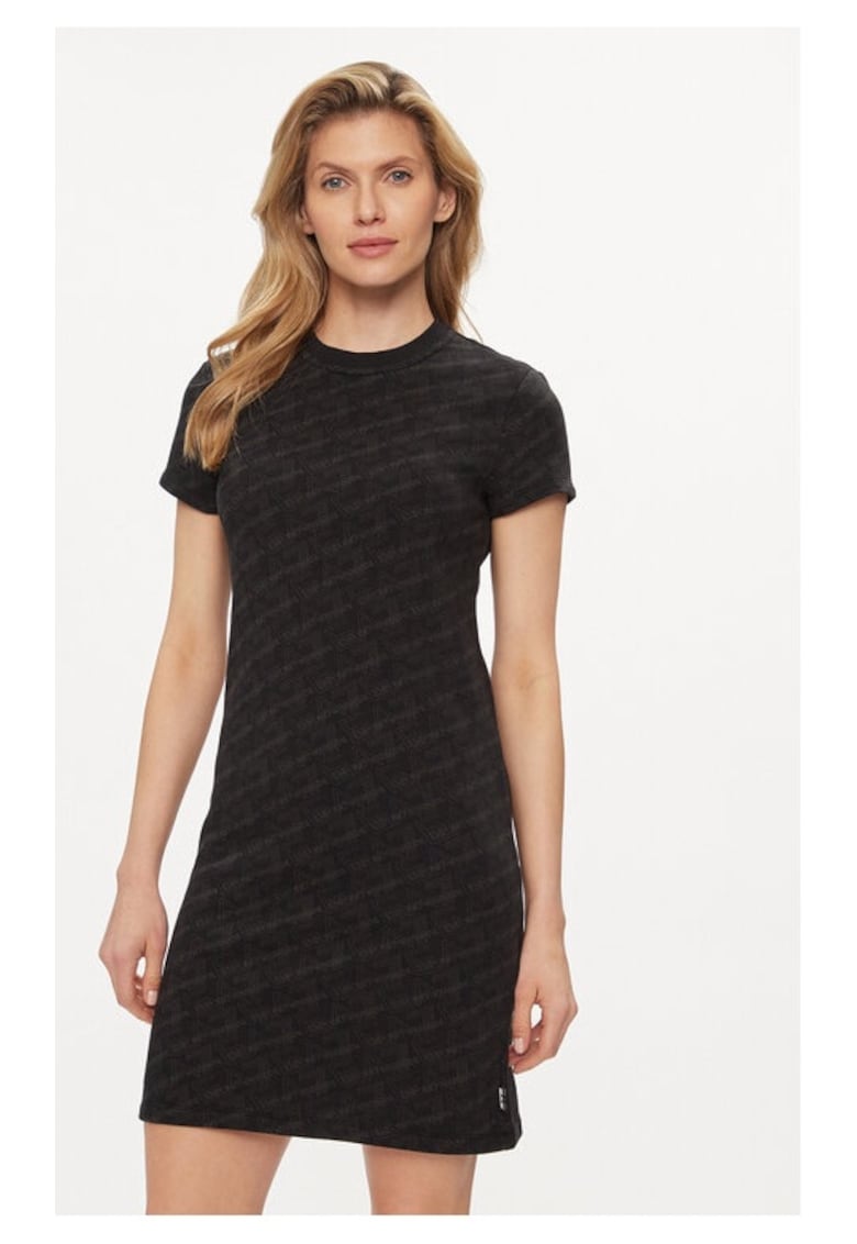 Rochie dama - emporio armani - Negru - Bumbac