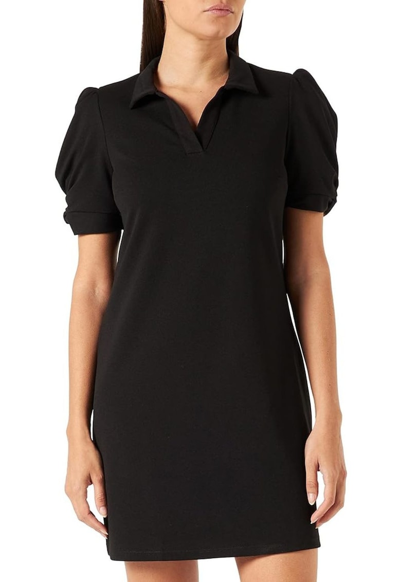 Rochie dama mini - neagra - poliester - fara model -