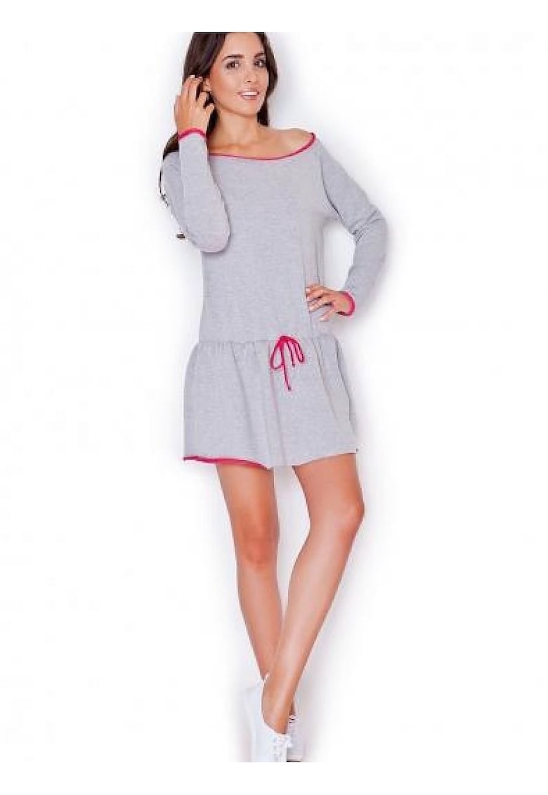 Rochie de zi gri -