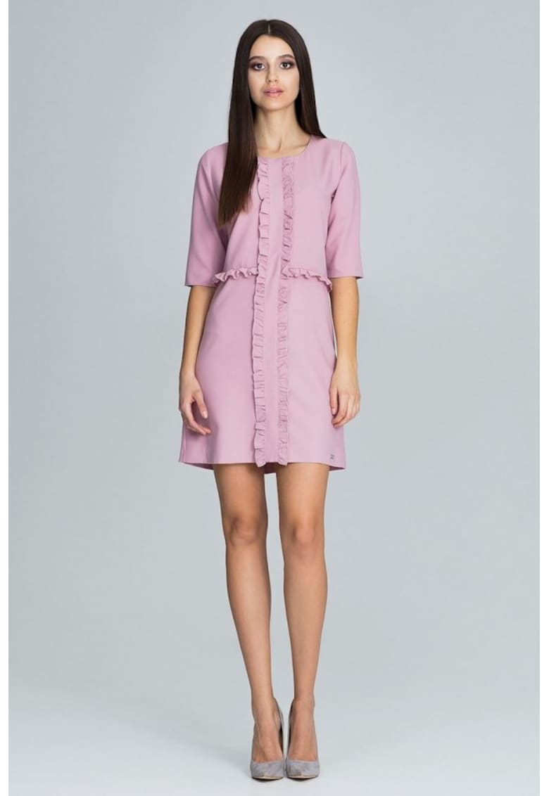 Rochie de zi model 116233 - Roz