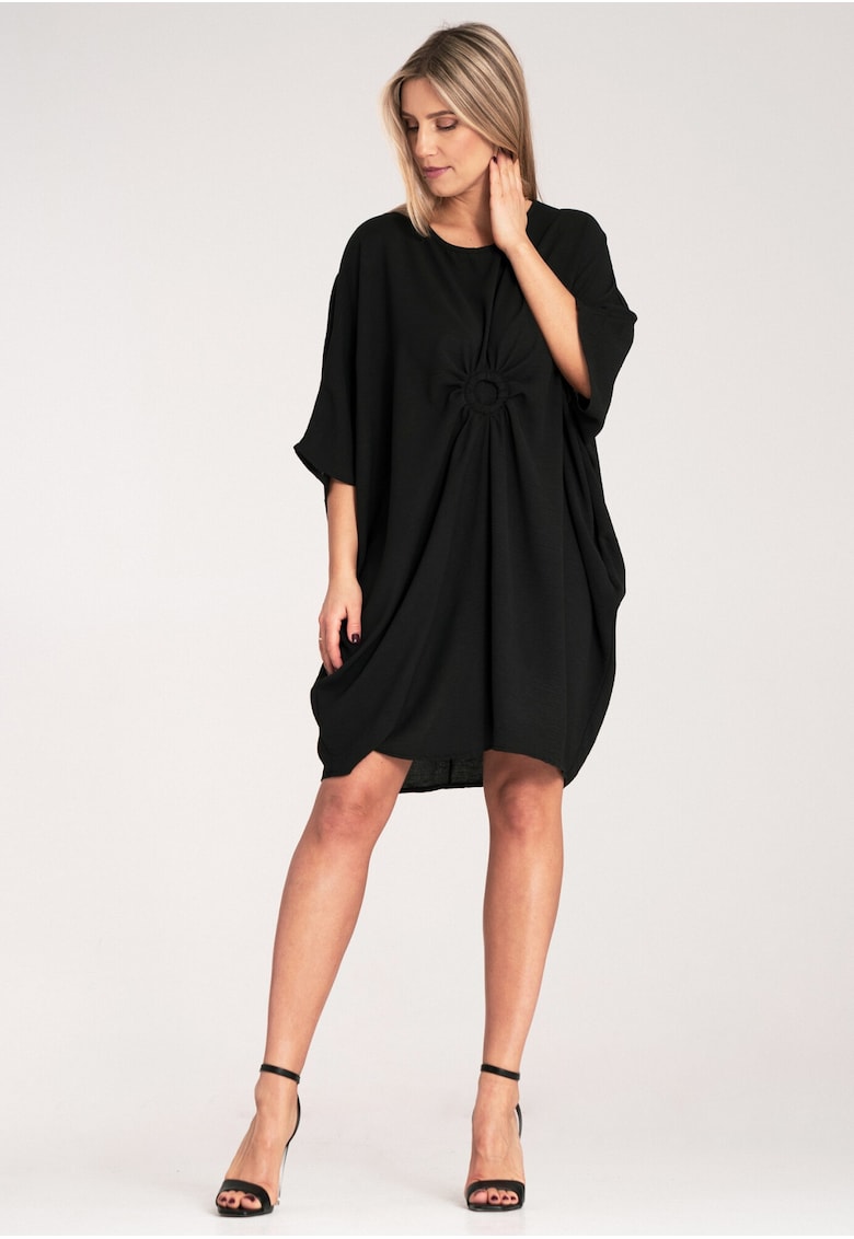 Rochie eleganta neagra - 100% poliester -