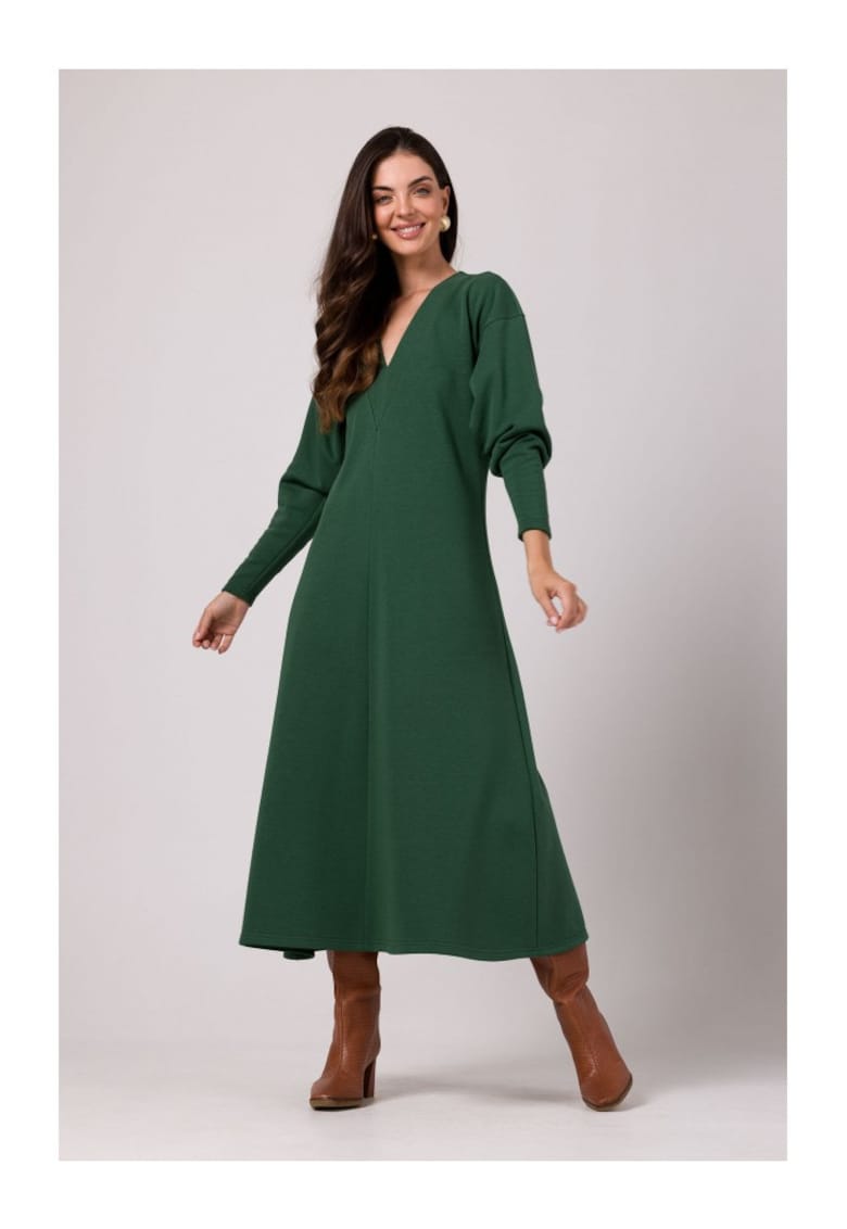 Rochie maxi dama -  Claudas - Verde