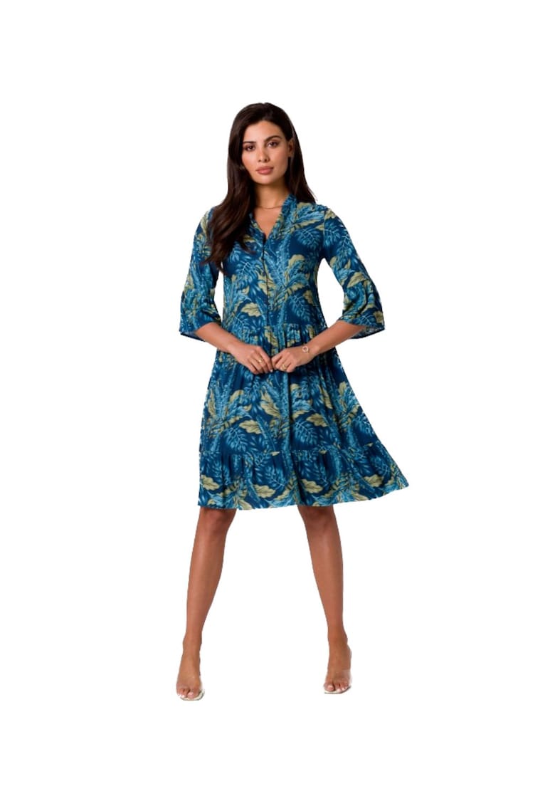Rochie mini dama - Isokane - Albastru inchis