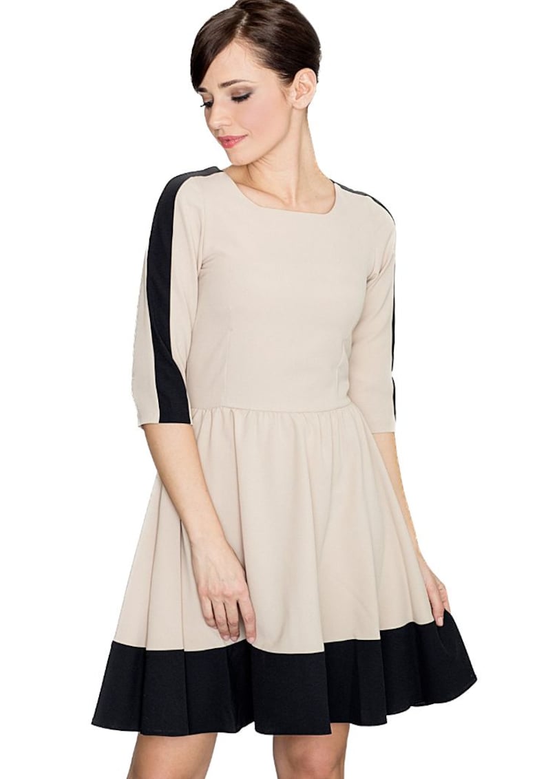 Rochie mini dama Kadyvance K057 neagra - Negru