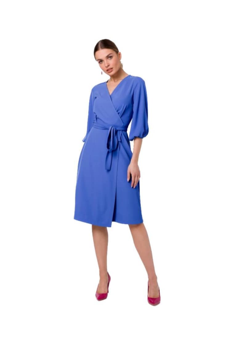 Rochie mini dama - Outak - Albastru deschis