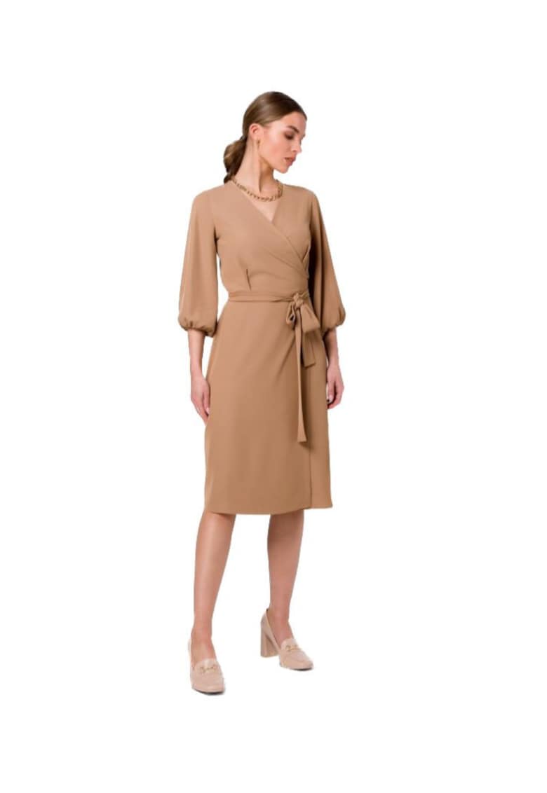 Rochie mini dama - Outak - Bej