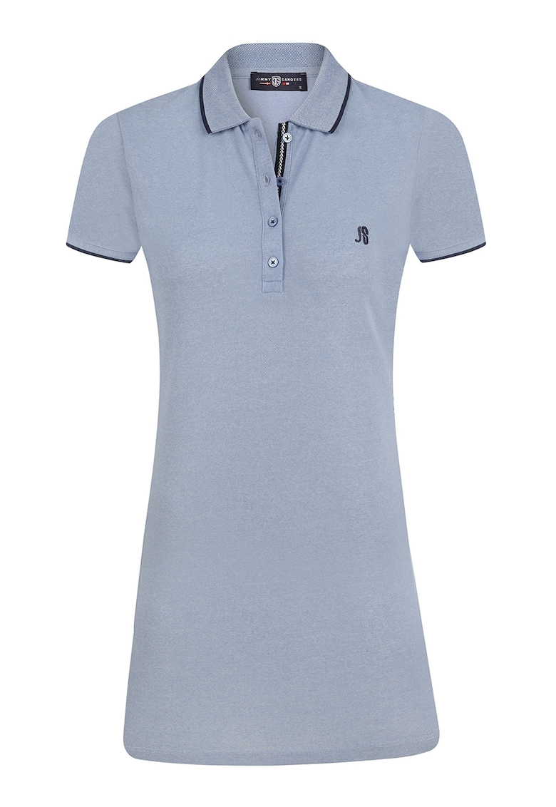 Rochie mini polo slim fit - Albastru deschis