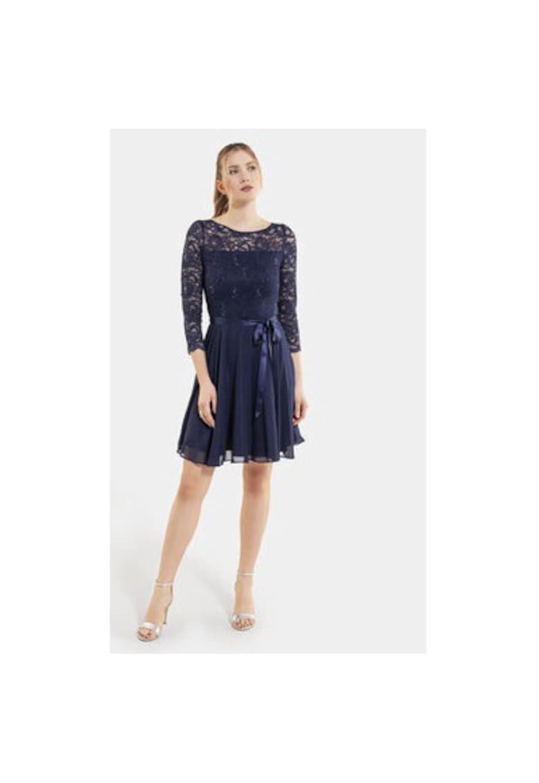 Rochie Dama - 303863876 - Poliester - Albastru - Albastru