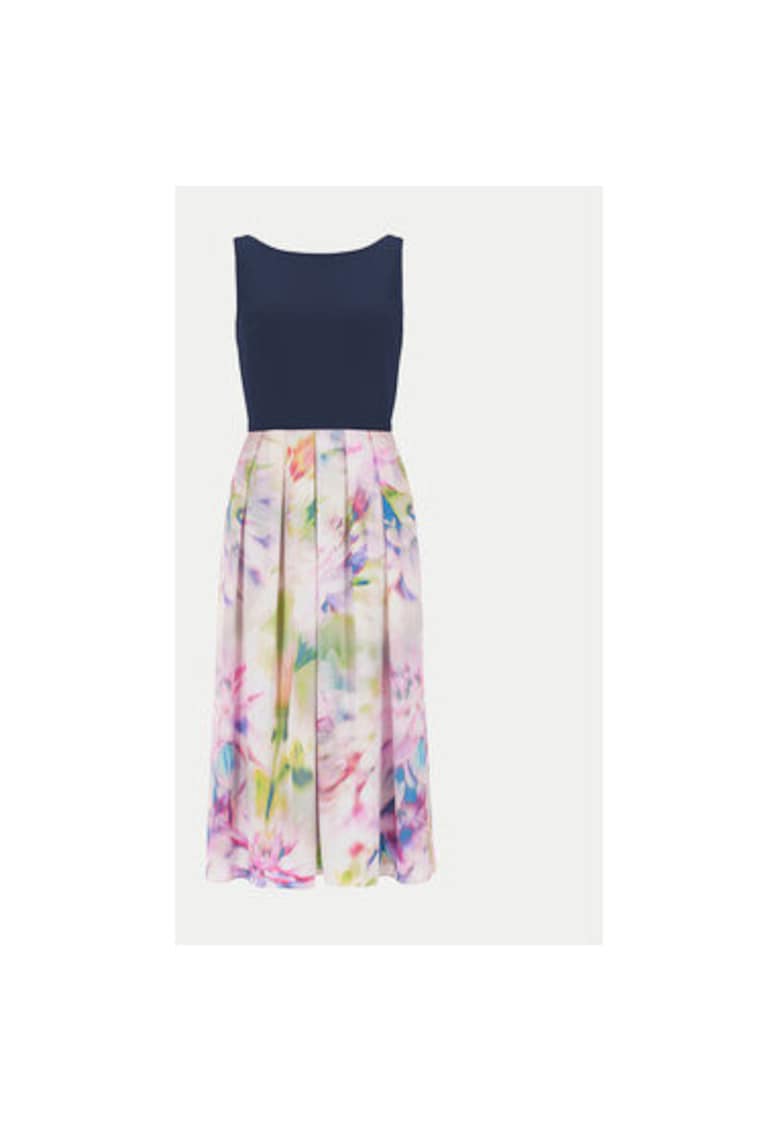 Rochie Dama - 303892425 - Poliester - Albastru - Albastru