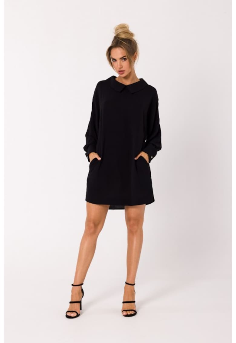 Rochie camasa cu lant - - Negru