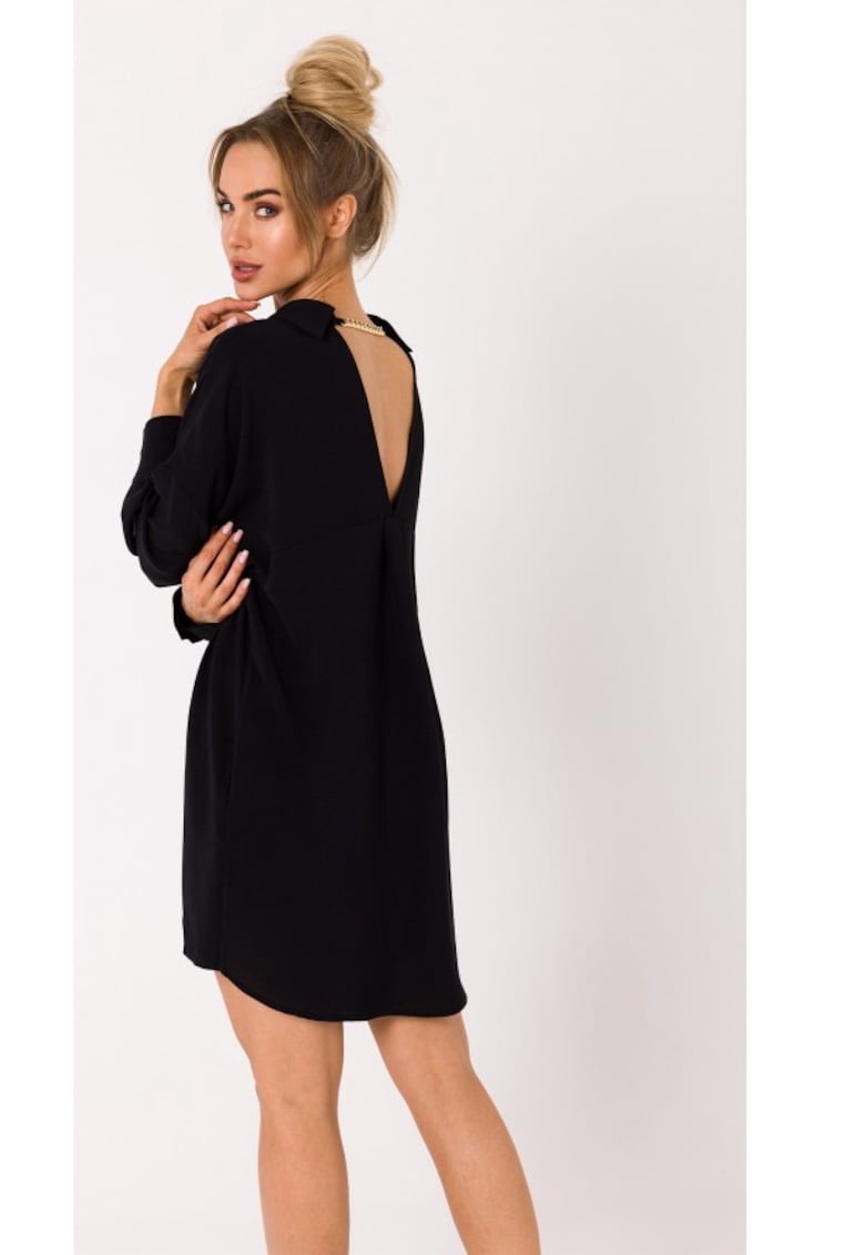 Rochie camasa cu lant - Negru