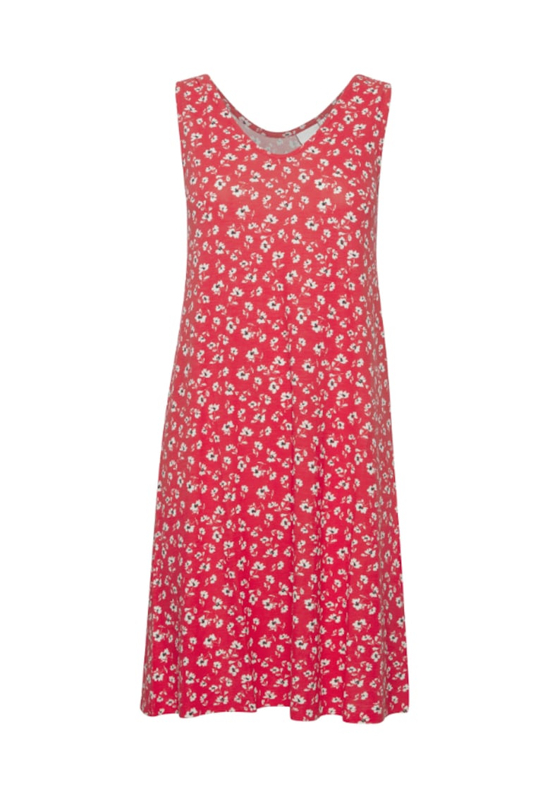 Rochie dama - 302035663 - Viscoza - Rosu