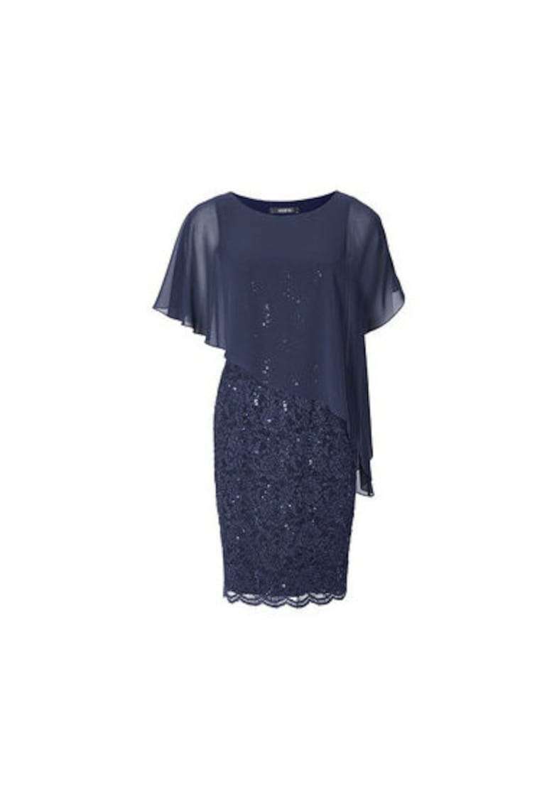 Rochie dama - 302950416 - Poliester - Albastru - Albastru
