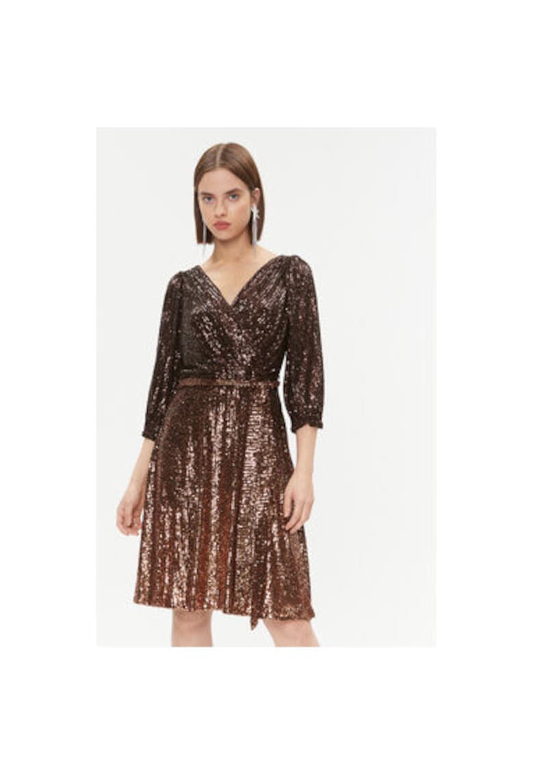 Rochie dama - 303207618 - Poliester - Maro - Maro