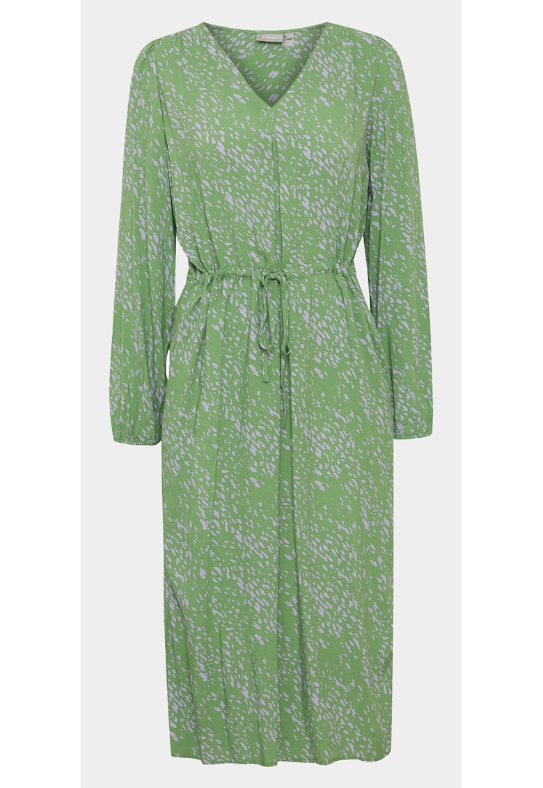 Rochie dama - 303452070 - Verde - Viscoza