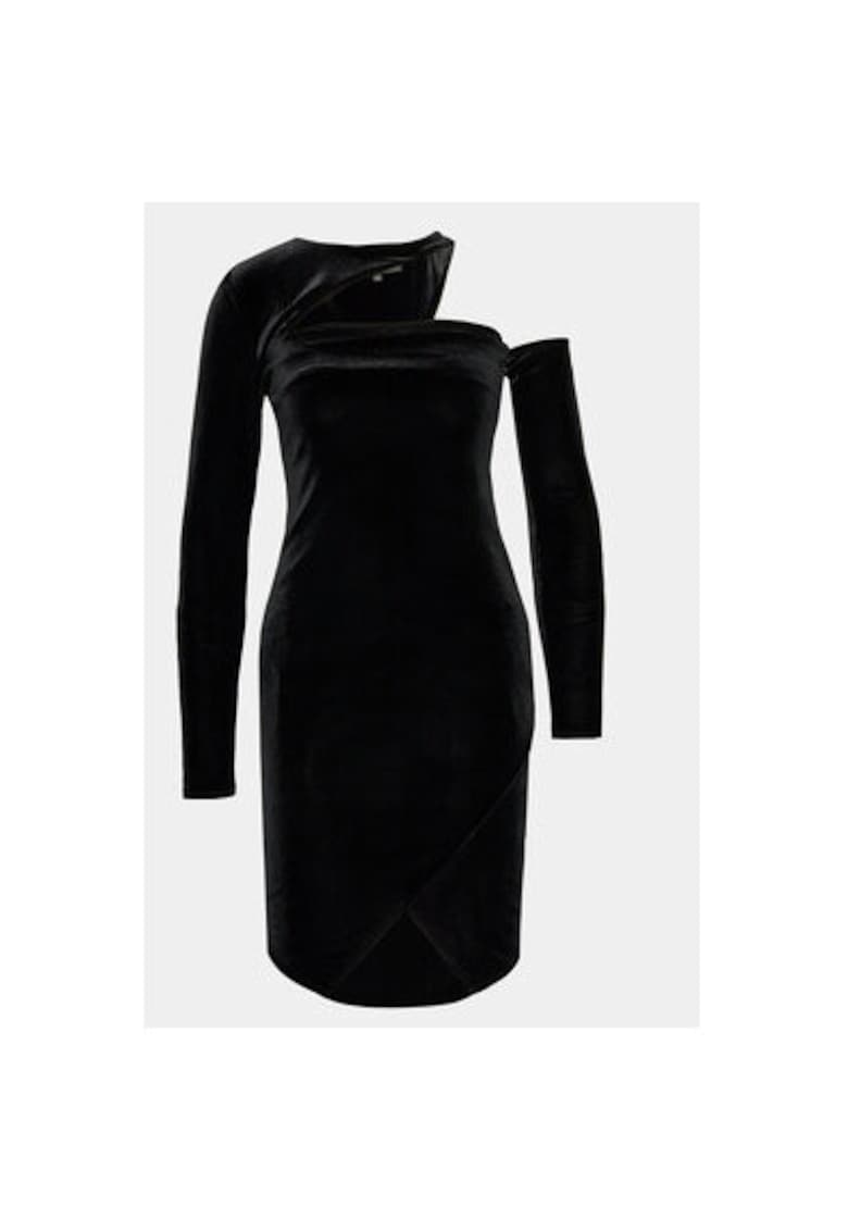 Rochie dama - 303496685 - Poliester - Negru - Negru