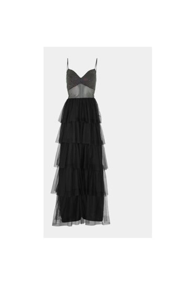 Rochie dama - 303564773 - Nylon - Negru - Negru