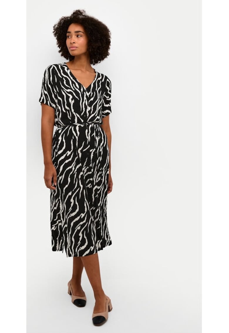 Rochie dama - 303582111 - Negru - Viscoza - Negru