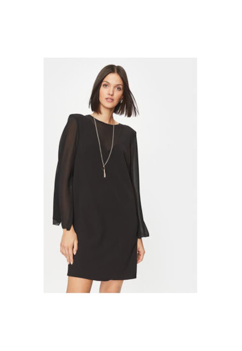 Rochie dama - 303608965 - Poliester - Negru - Negru
